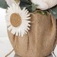 thumbnail image 4 of Cesta de la muchacha de flor de la boda con el girasol, cesta rústica de la boda de la cesta de la flor de la arpillera, ceremonia de la boda, 4 of 5