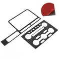 thumbnail image 4 of Dashboard Panel Cover,2Pcs/Set Carbon Fiber Central Car Interior Decoration Navigation Trimfor Nissan Elevated Design, 4 of 14
