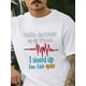 thumbnail image 2 of Camiseta de manga corta para hombre con texto "Hola Oscuridad, mi viejo amigo", cuello redondo, ECG Graffiti, color negro-S, 2 of 8