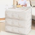 thumbnail image 2 of WRKEKC Clearance Extra-Large Transparent Storage Bag, Heavy-Duty Zippered Organizer for Clothes Quilts, Space-Saving Travel Packing Solution, 2 of 8