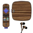 thumbnail image 2 of MightySkins Skin for Roku Ultra - Dark Zebra Wood | Protective, Durable, and Unique Vinyl Decal wrap Cover | Easy to Apply, Remove, and Change Styles | Made in The USA, 2 of 4