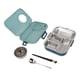 thumbnail image 4 of Bento Box 4 Compartimentos 1200ml Acero Inoxidable 304 Aislado con Tapa para Sopa, Cuchara, Palillos, Recipiente para Almuerzo para Estudiantes, Trabajadores de Oficina, Azul, 4 of 10