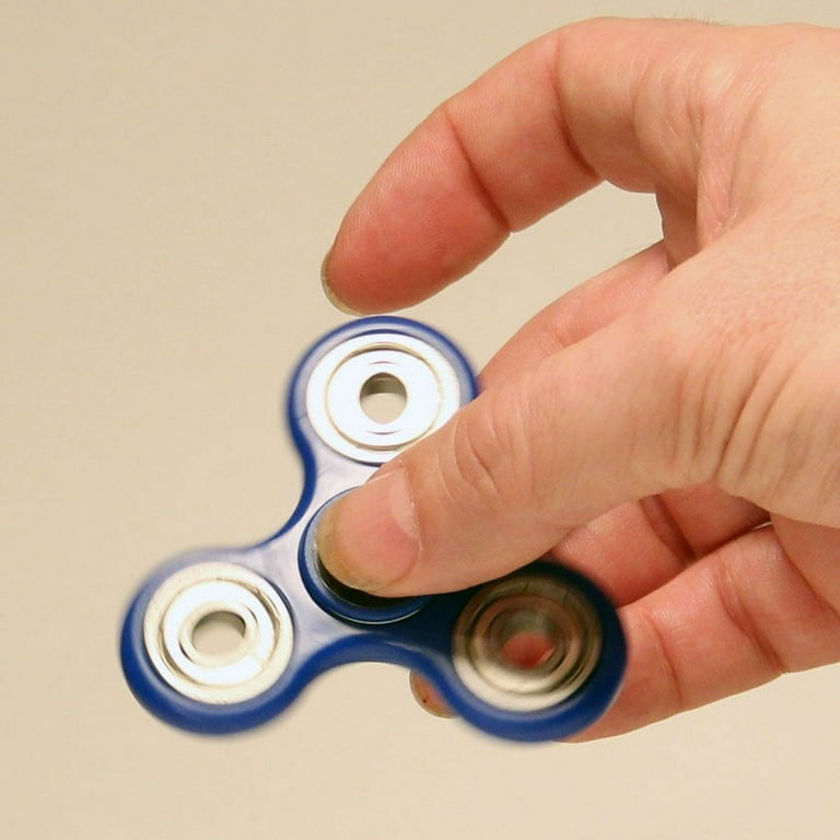 Zeekio Hand Spinner Toy - Fidget Spinner (Blue)