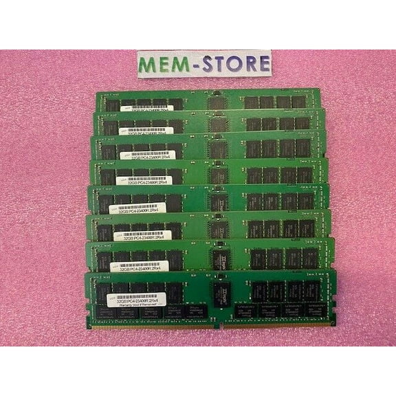 256GB (32GB x 8) 2933MHz DDR4 PC4-23400 RDIMM Memory for Mac Pro 2019 - Current (3rd Party)