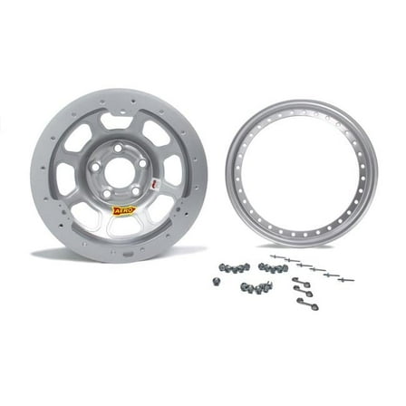 Aero Race Wheels ARW53-084720S 15 x 8 in. 2 in. Back Space 4.75 in. Bolt Pattern Silver Wheel