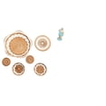 thumbnail image 1 of Manualidades de pared,Decoración para colgar en la pared,ratán artesanal tejido,Juego de decoración de pared Adorno decorativo para colgar en la pared,Figura de dama en traje de baño,Figura, 1 of 8