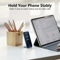thumbnail image 7 of PVUEL Cell Phone Tablet Holder Adjustable Foldable Desktop Stand Mout For iPhone iPad Samsung, 7 of 7
