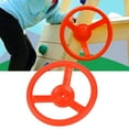 thumbnail image 3 of HLONK Swingset Steering Wheel  Plastic Outdoor Playground Small Steering Wheel Toy Swing Set Accessories  Playground Steering Wheel Toy For Using In Playground  Swing Set, 3 of 8