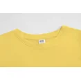 thumbnail image 4 of Giffimy Women's Yellow Colorful Brushstroke Stripes Wildflower Graphic Short Sleeve Crop T-Shirt XS-XL Daily Wear Crewneck Top, 4 of 6