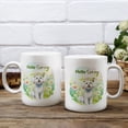 thumbnail image 3 of Bichon Frise Hello Spring Time Flower Floral Nature Mug Bichons Dog Lovers Gifts Idea Coffee Tea Cup - 02031, 3 of 4
