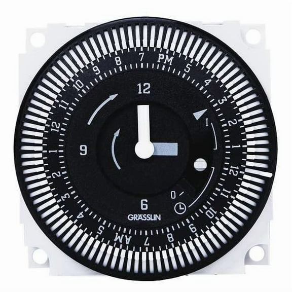 Intermatic Electromechanical Timer,24-Hour,SPDT FM1STUZH-24U