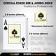 thumbnail image 3 of Juego de cartas GEM POKER, 100% plástico, impermeable, 2 mazos, 3 of 8