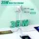 thumbnail image 3 of [Cargador] Cargador rápido USB C Articona de 35 W y 3 puertos para iPhone 16, 3 of 7