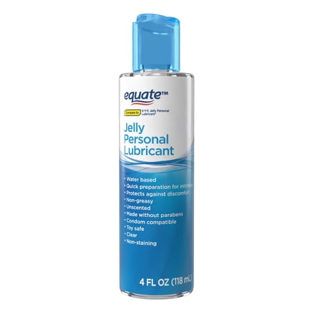 Equate Jelly Personal Lubricant, 4 fl oz, Compare to K-Y® Jelly Personal Lubricant