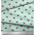 thumbnail image 2 of Soimoi Rayon Crepe Fabric Elephant Face Animal Print Fabric by Yard 46 Inch Wide, 2 of 3