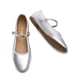 thumbnail image 3 of Zapatos planos Mary Jane para mujer DREAM PAIRS plateados talla 10, 3 of 7