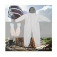thumbnail image 4 of Cómodo traje de apicultor de mezcla de tela, protección total y diseño con bandas elásticas, incluye guantes de calidad profesional (XXL), 4 of 4