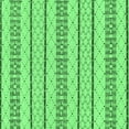 thumbnail image 1 of Ahgly Company Indoor Square Solid Emerald Green Modern Area Rugs, 6' Square, 1 of 4