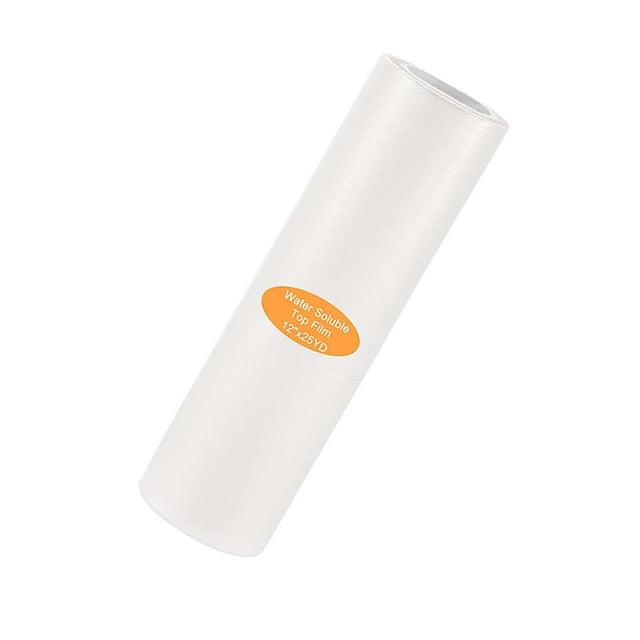 pitrice Water Soluble Embroidery Topping Film Transparent Shirt Embroidery 25cmx15cm T Machine clear 25x15cm