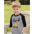 thumbnail image 4 of Tstars Boys Unisex 2nd Birthday Gift Tshirt Birthday Gift for 2 Year Old Construction Birthday Shirts for Baby Boy Graphic Tee Birthday Party B Day 3-4 Sleeve Baseball Jersey Toddler Shirt, 4 of 6