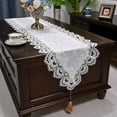 thumbnail image 6 of ShengRui Lace Table Flag Coffee Table Flag European -Style TV Cabinet Cover Cloth American Style Dining Table Flag Tissue Bed Flag Tablecloth Decorative Towels, 6 of 8
