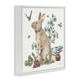 thumbnail image 3 of Stupell Industries Shabby Chic Garden Patch Bunny White Framed Giclee Art, 17 x 17, by Leslie Trimbach, 3 of 8
