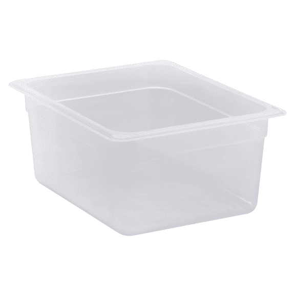 Food Pan 1/2 X 6" Polypropylene Translucent