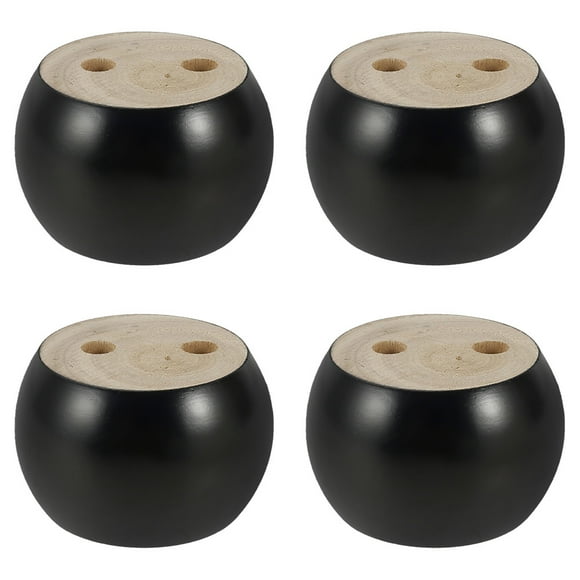 Willstar 4X Wooden Furniture Legs Feet Replacement Sofa Stool Couch Chairs Cabinet Settee
