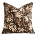 thumbnail image 2 of Vintage Floral Pillow Cover, Soft Jacquard Throw Pillow Case, Classic Flower Pattern Decorative Cushion Cover for Sofa Couch Bedroom Living Room Home Decor, Pillow Insert Not Included, 2 of 8
