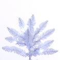 thumbnail image 2 of Vickerman 9' x 56" Candy Cane Artificial Pre-lit Christmas Pine Tree, Pure White and Red LED Lights., 2 of 8