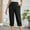 Black, variant on SNKSDGM Women's Plus Womens Sweatpants Plus Size Petite Wide Leg Black Work Pants Women Cargo Pants for Women Plus Size Wide Leg Casual Summer Elastic Waisted Drawstring Cropped Trousers Pockets