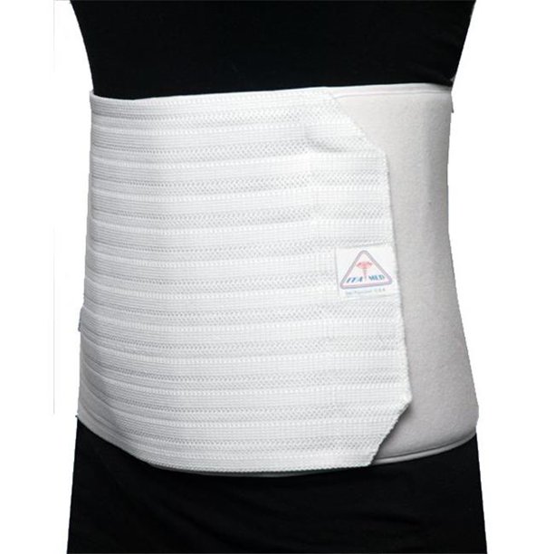 Breathable Elastic Abdominal Support Binder for Women (12" Wide) X