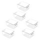 thumbnail image 1 of 6Pcs Gabinete de Despensa de Cocina de Plástico, con Manijas-Organizador para Bocadillos, 1 of 5