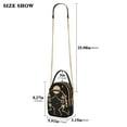 thumbnail image 2 of FORMRS Crossbody Bag for Women Shoulder Cell Phone Purse with Zipper, Black Halloween Dancing, 2 of 7