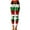 30-Green, variant on Christmas Leggings for Women High Waisted Santa Claus Print Ankle Length Seasonal Printed Leggings Soft Brushed Pants