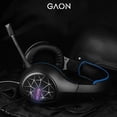 thumbnail image 3 of Audifonos Headset Gamer Para Pc Multiplataforma Gaon Fire Black Gaon G950, 3 of 8