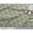 thumbnail image 2 of Soimoi Rayon Fabric Bird & Heart Decor Fabric Printed Yard 42 Inch Wide, 2 of 3