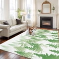 thumbnail image 2 of Non-Slip Rug Pad Rugs Abstractions Green Forests Rectangle Area Rugs 5x7Ft Soft Carpet Pads for Living Room Kids Room, Trees Silhouettes Art, 2 of 9