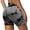 A-Dark Gray802, variant on SONXAHE Womens Cracked Print Biker Shorts High Waist Stretchy Fit Workout Sport Bottom Garment