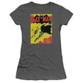 thumbnail image 1 of Batman - Batman First - Juniors Teen Girls Cap Sleeve Shirt - Medium, 1 of 2