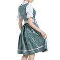 thumbnail image 7 of Drses‌‌ ‌Bavarian Traditional Costume 3-Piece Set - Oktoberfest Dress with Apron & Blouse, 7 of 7