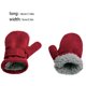 thumbnail image 4 of Advancent 1 par de manoplas para niños, funda para los dedos de invierno, cubiertas para los dedos forradas, cómoda manopla para niños, manopla para Suministros térmicos Rojo Advancent HA060203-07B, 4 of 6