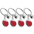 thumbnail image 1 of 4Pcs Keyring Table Tennis Racket Cute Portable Aluminium Alloy Key Chain Datachable Men Women Sport Fans Key Ring Pendant, 1 of 6