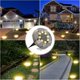 thumbnail image 5 of 4 Uds luces solares, iluminación de suelo de luz de jardín al aire libre, iluminación de camino impermeable Ip65 para césped, Patio, jardín Aespa kaili Sencillez, 5 of 5