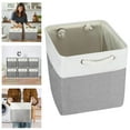 thumbnail image 1 of HUASHENG Foldable Storage Box Shelf Baskets With Handles Fabric Storage Baskets For Shelves Wardrobes And Closets And Lightweight Home Organizer, 1 of 5