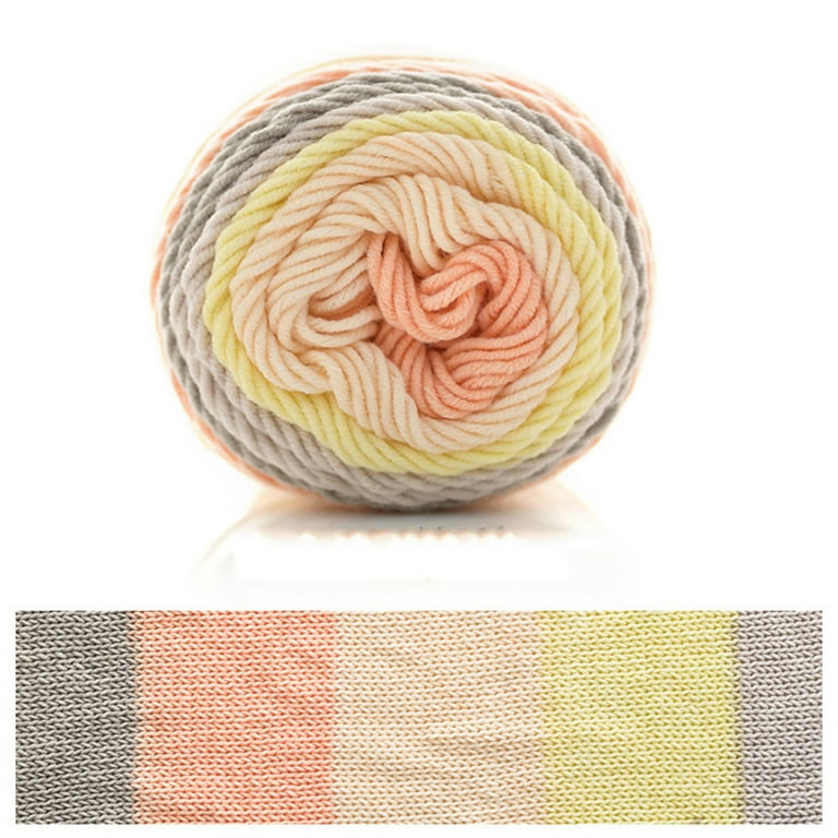 yarn crafting hat yarn for crochet Multi Colored Yarn Woven Blanket