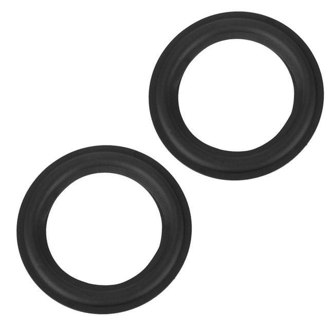 5''/4'' Speaker Rubber Edge, Speaker Surround Ring, Woofer Edge Parts Replacement For Speaker Edge,Easy To Use