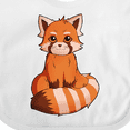 thumbnail image 4 of Inktastic Red Panda T-shirt Boys or Girls Baby Bib, 4 of 4