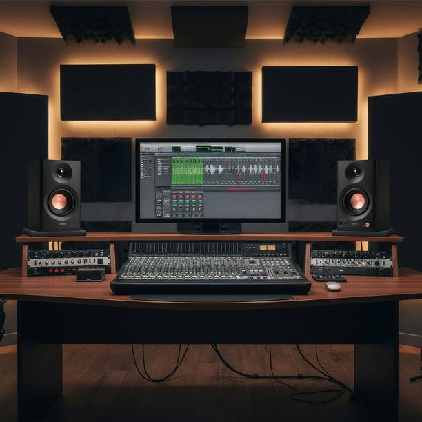 Edifier MR3 Powered Studio Monitor Speakers - Black (Pair