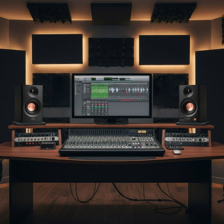 Edifier MR3 Powered Studio Monitor Speakers - Black (Pair